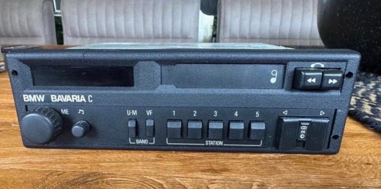 BMW E30 Bavaria C Radio Cassette Speler Origineel, Ophalen of Verzenden, Gebruikt