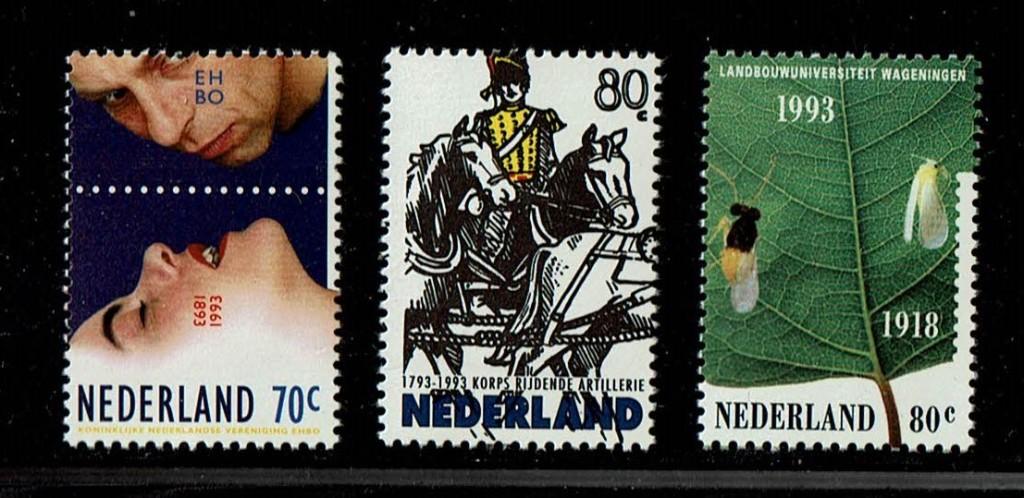 Nederland NVPH 1548-1550 postfris, Verzenden, Na 1940, Postfris