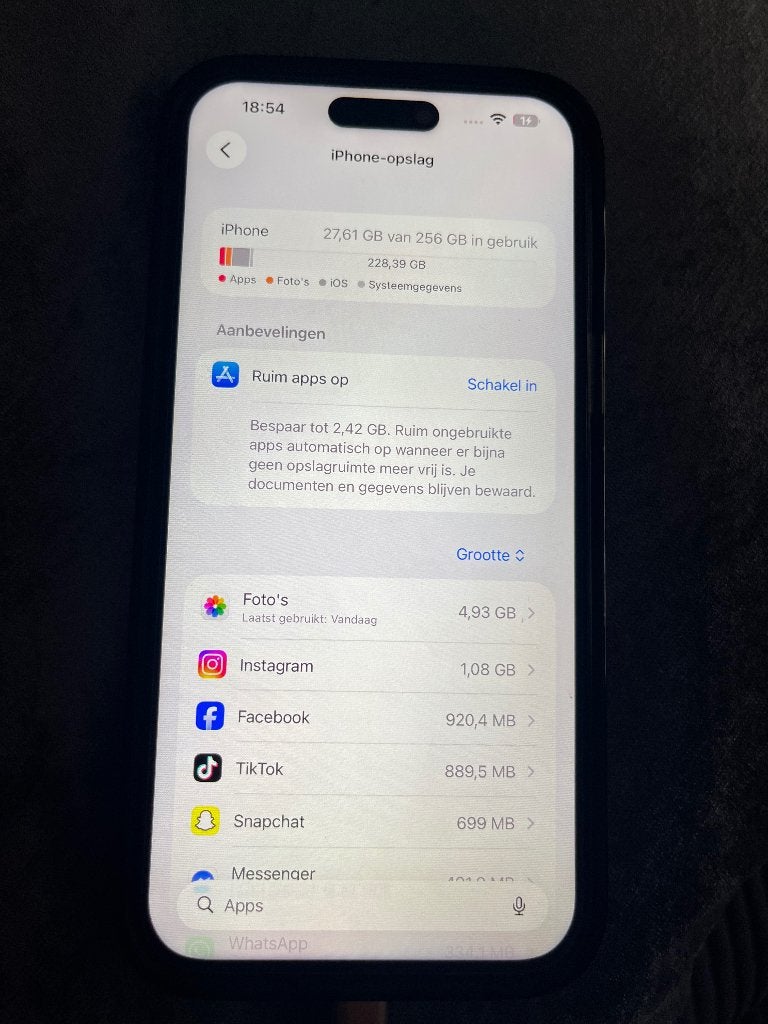 Foto 6 van Iphone 14 pro max 256gb gold