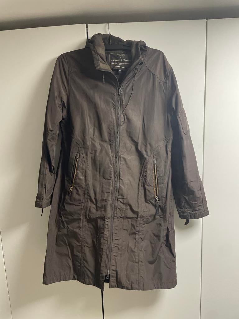 Ilse Jacobsen regenjas bruin maat 44, Kleding | Dames, Jassen | Zomer, Ophalen of Verzenden, Gedragen, Maat 42/44 (L), Bruin