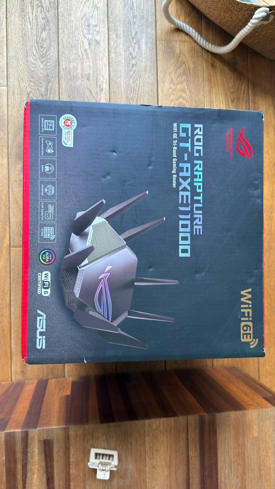 ROG Rapture GT-AXE11000, Ophalen, Zo goed als nieuw, Router
