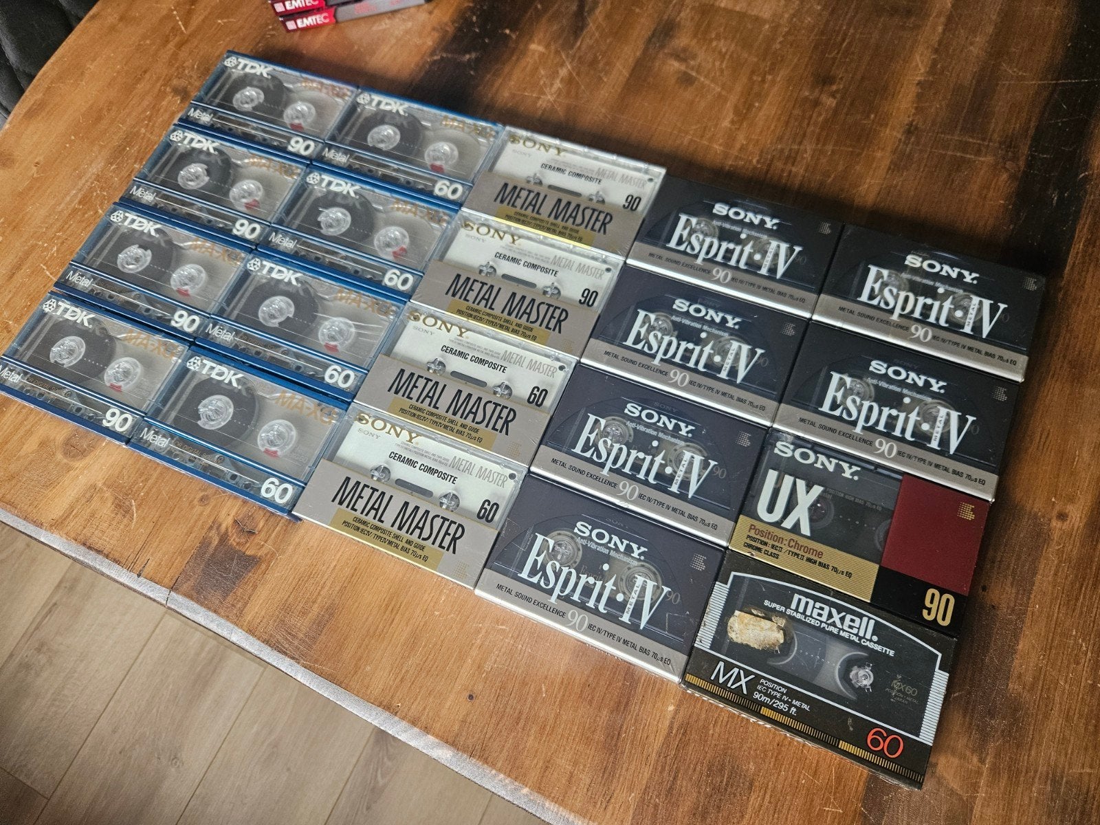 Unieke partij High-End Type IV Metal Cassettes, 2 t/m 25 bandjes, Overige genres, Ophalen of Verzenden, Origineel