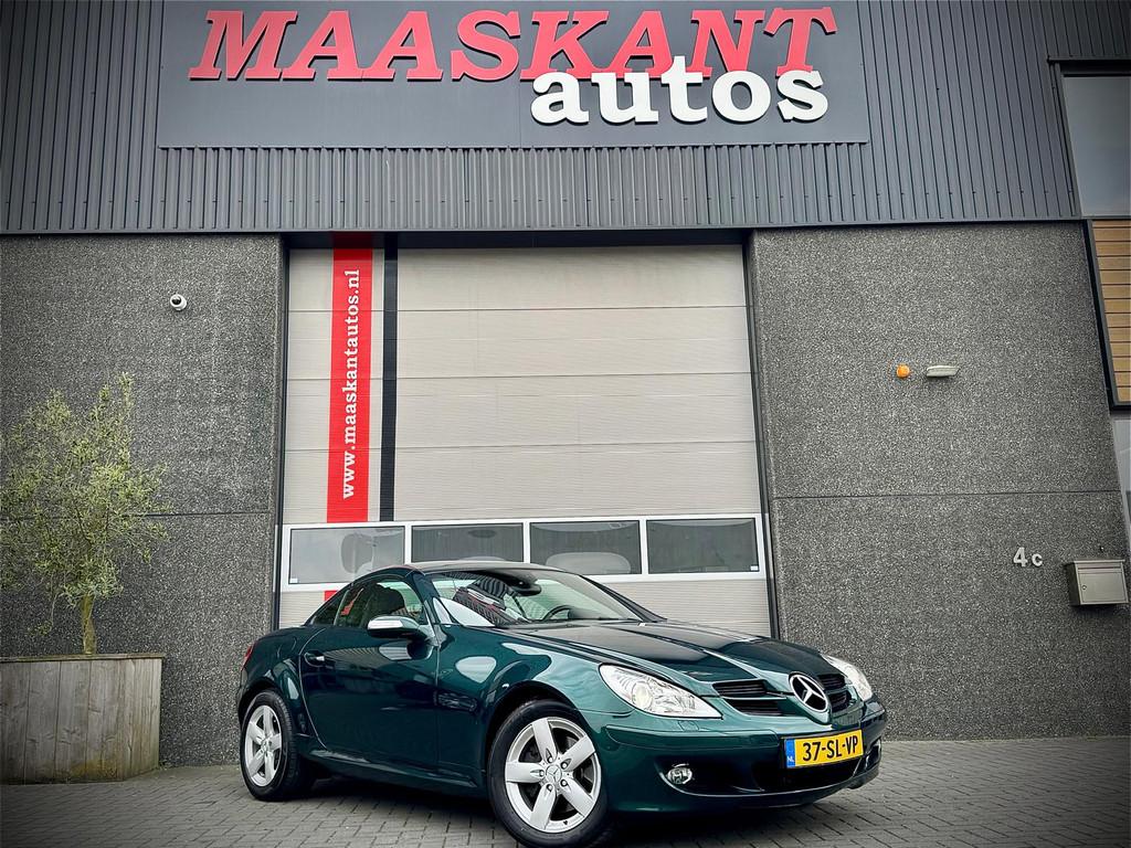 Mercedes SLK-Klasse 280 / Aut 7 / Andratite green / Airscarf, Auto's, Mercedes-Benz, Gebruikt, Zwart, Bedrijf, 2 stoelen