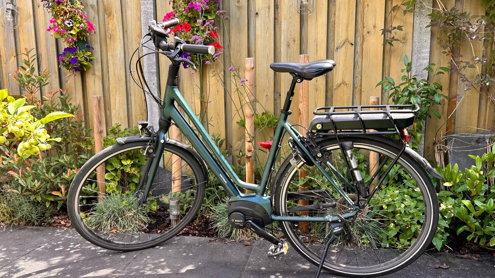 Koga E-bike E-Inspire met Bosch PowerPack 500, Framemaat 55, Fietsen en Brommers, Elektrische fietsen, Gebruikt, 50 km per accu of meer