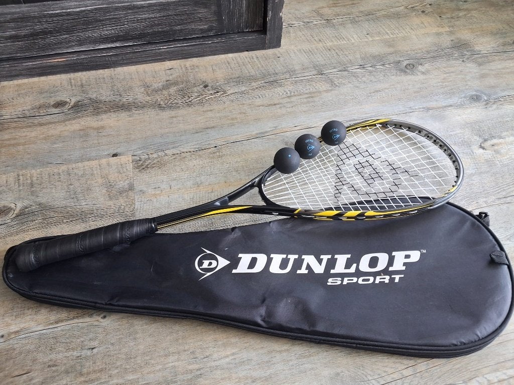 squash racket, Sport en Fitness, Squash, Ophalen of Verzenden, Nieuw, Racket, Met hoes