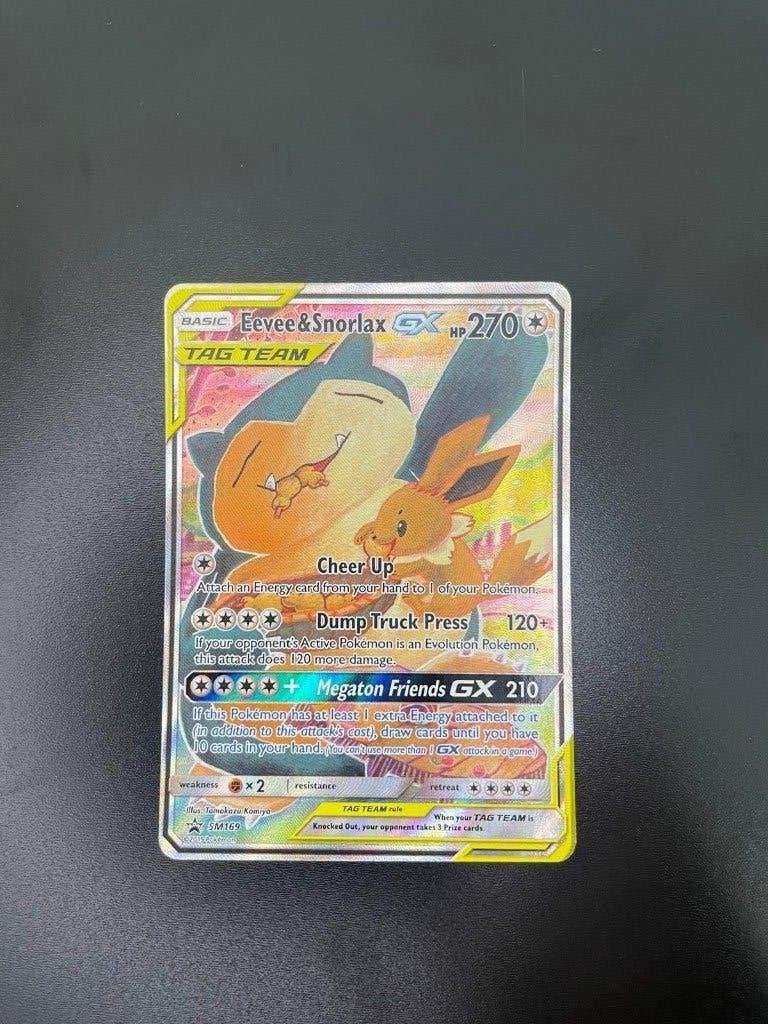 Snorlax&Eevee GX Tag team, Ophalen of Verzenden, Zo goed als nieuw