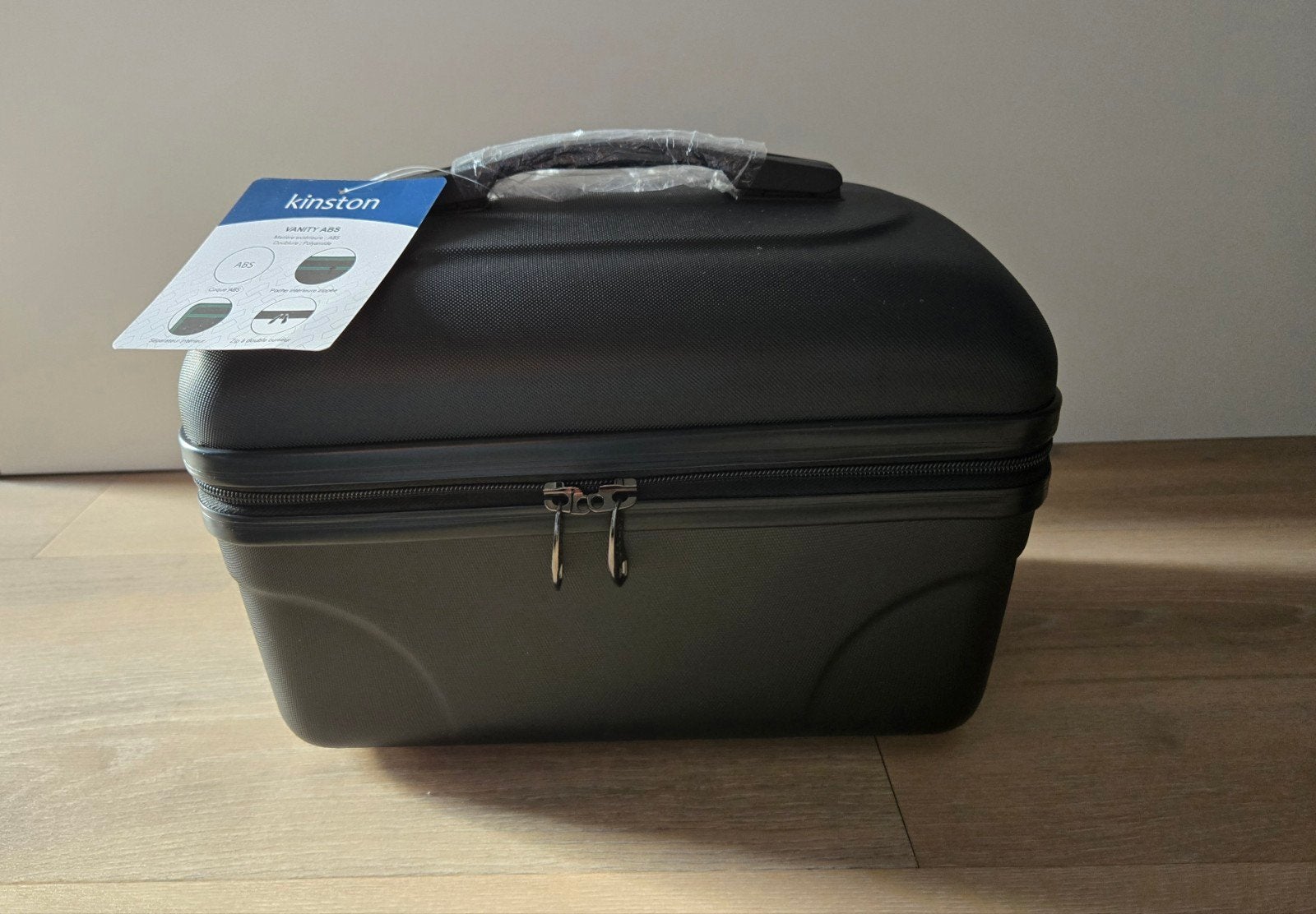 Beautycase / make-up koffer zwart (nieuw), Sieraden, Tassen en Uiterlijk, Beautycases, Ophalen of Verzenden, Nieuw, Zwart, Hardcase
