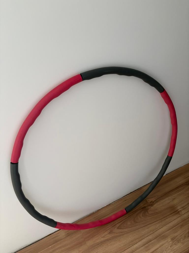Hoelahoep met ingebouwd gewicht, Ophalen of Verzenden, Met gewicht, Gebruikt, Fitness hoelahoep