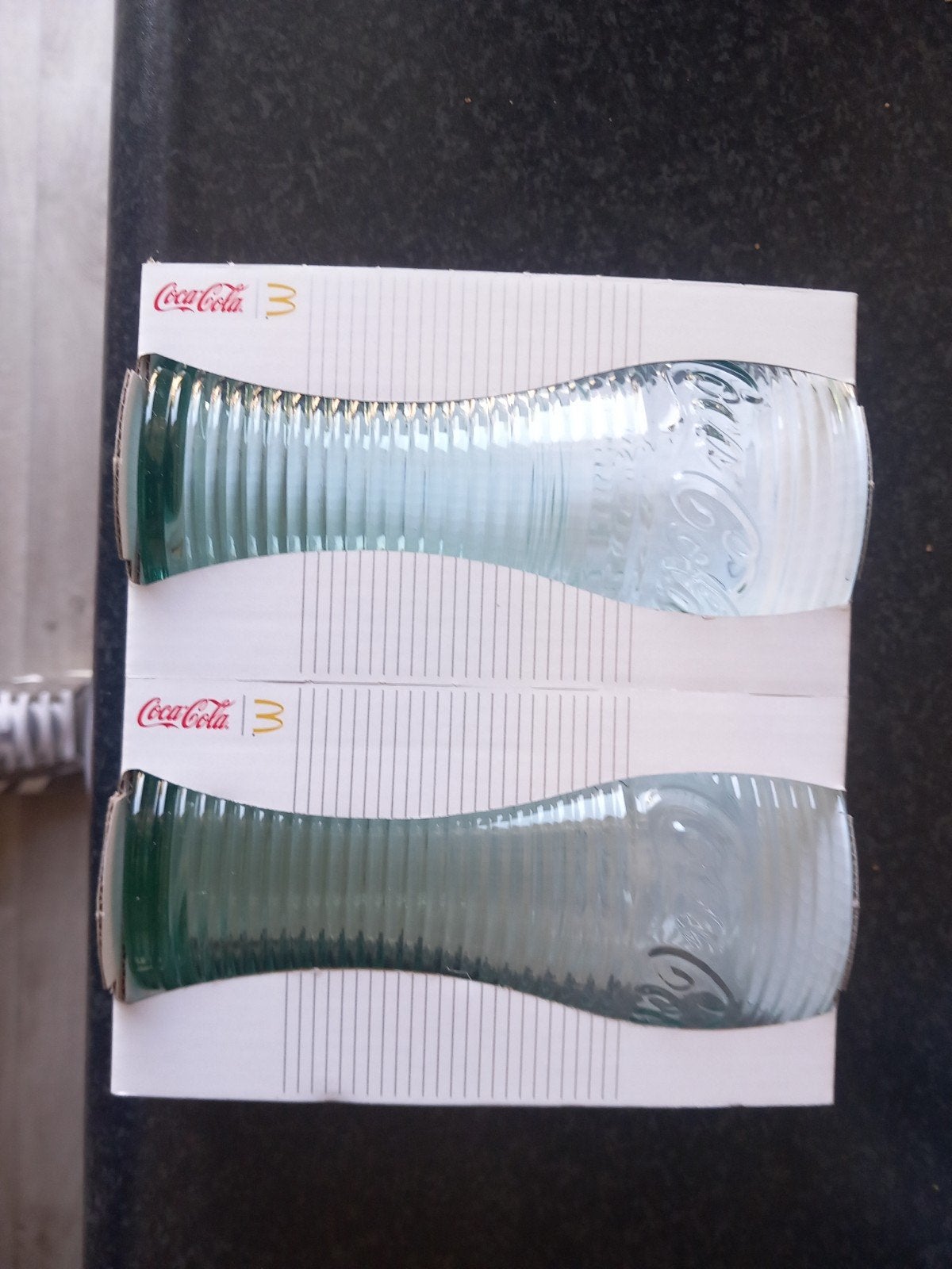 2x Coca-Cola McDonald's glazen - Nieuw in verpakking, Ophalen, Nieuw