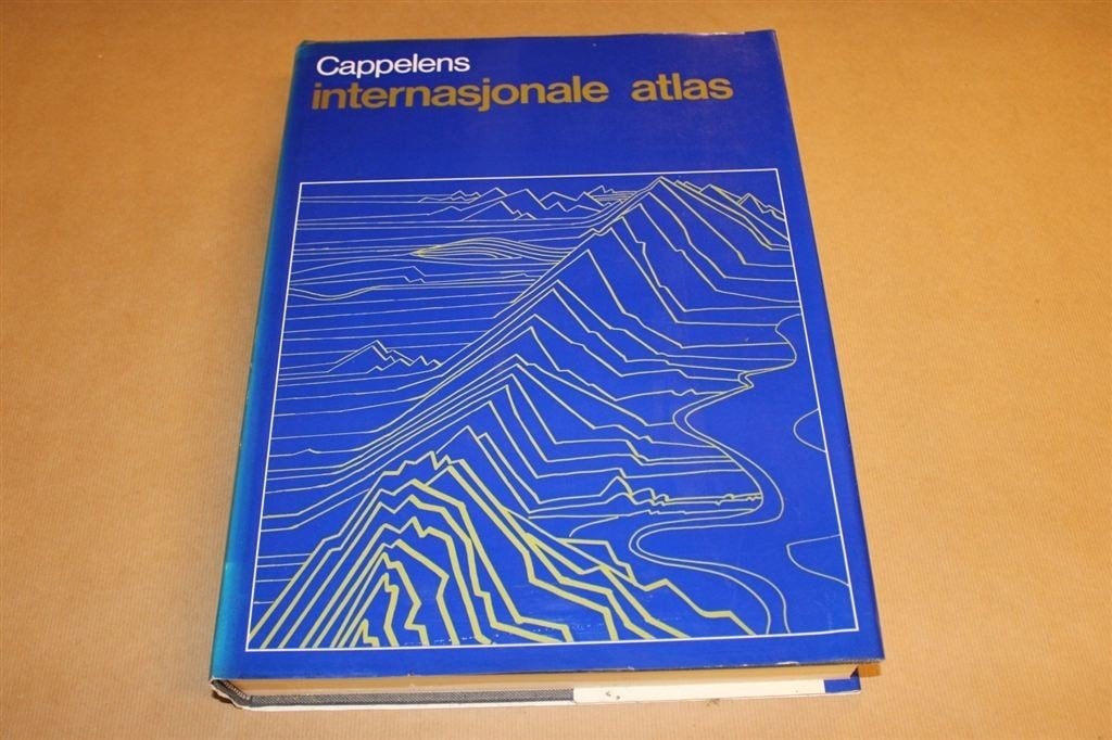 Cappelens Internasjonale Atlas - 5e druk 1986, Ophalen of Verzenden, 1800 tot 2000, Wereld, Landkaart