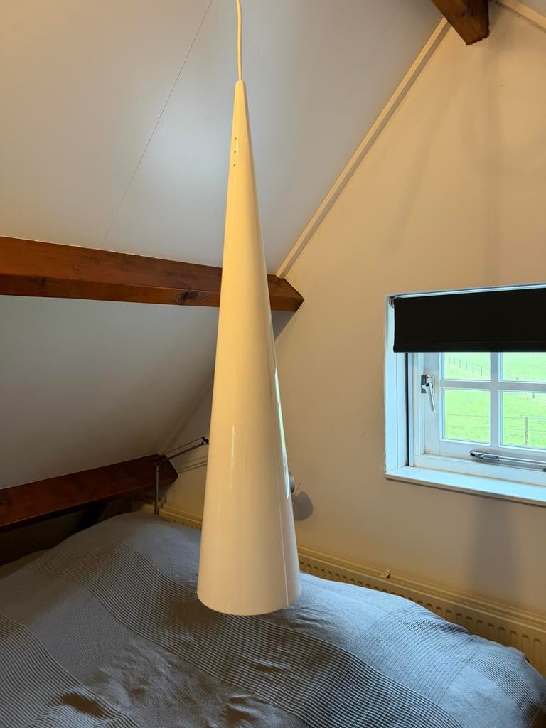 DESIGN KEGEL LAMPENKAP, Ophalen, Kunststof, Zeventiger jaren, Zo goed als nieuw