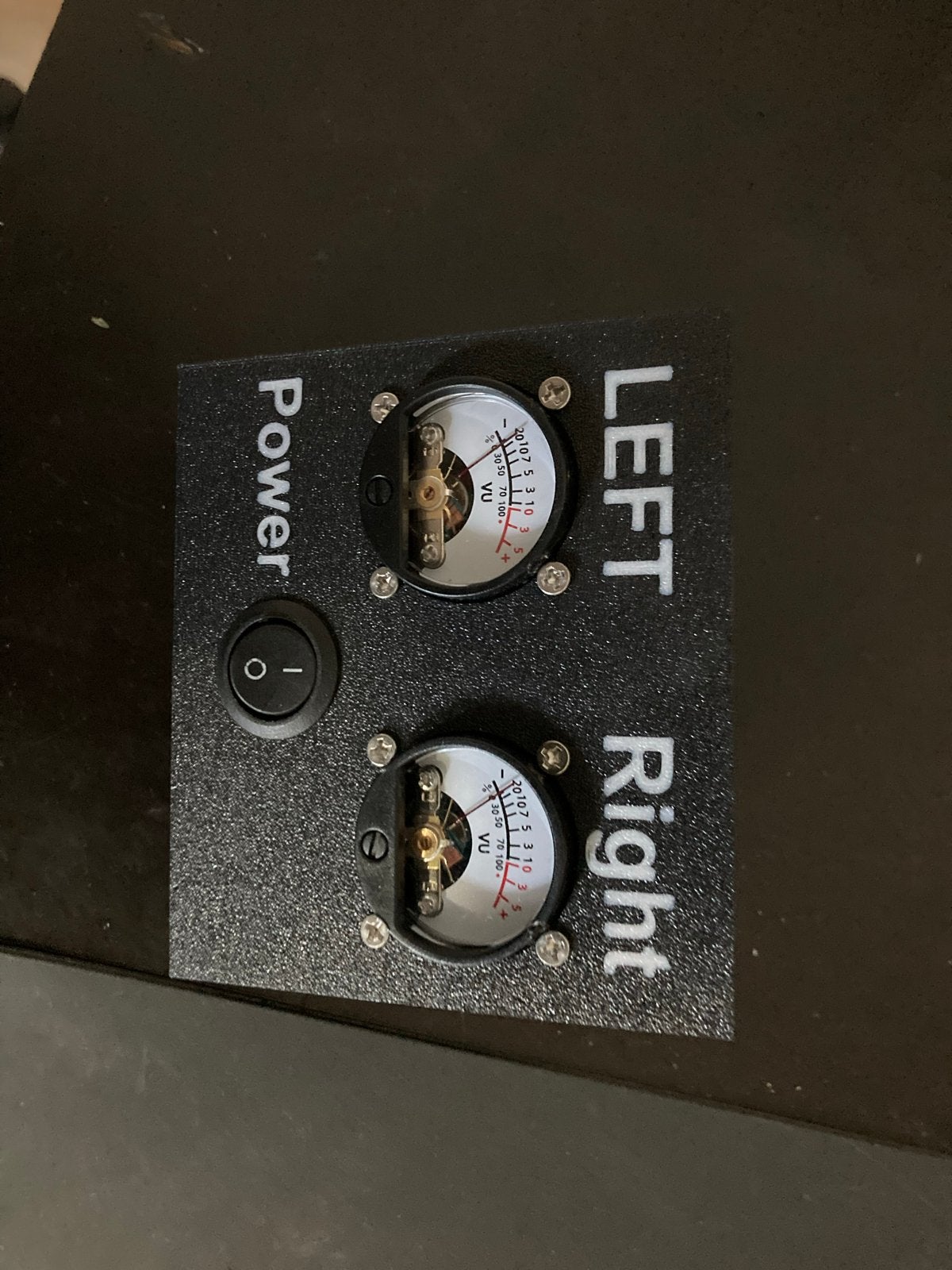 Audio VU Meter - Links/Rechts Kanaal Indicator, Verzenden, Gebruikt, Audio