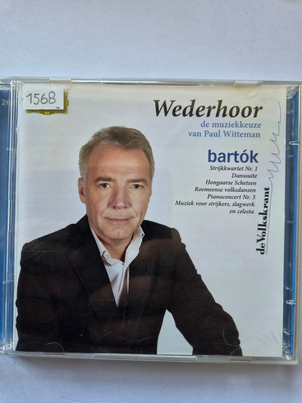 Wederhoor de muziekkeuze van Paul Witteman - Bartók (2CD), Gebruikt, Boxset, Overige componisten, Modernisme tot heden