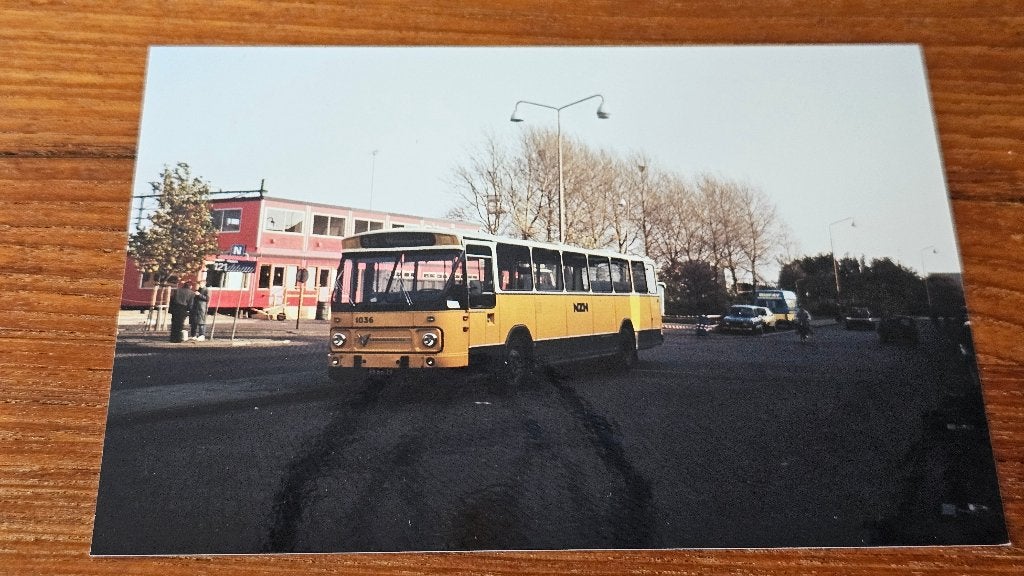 Foto BUS NZH Haarlem 1036, Verzenden, Gebruikt, Bus of Metro, Overige typen