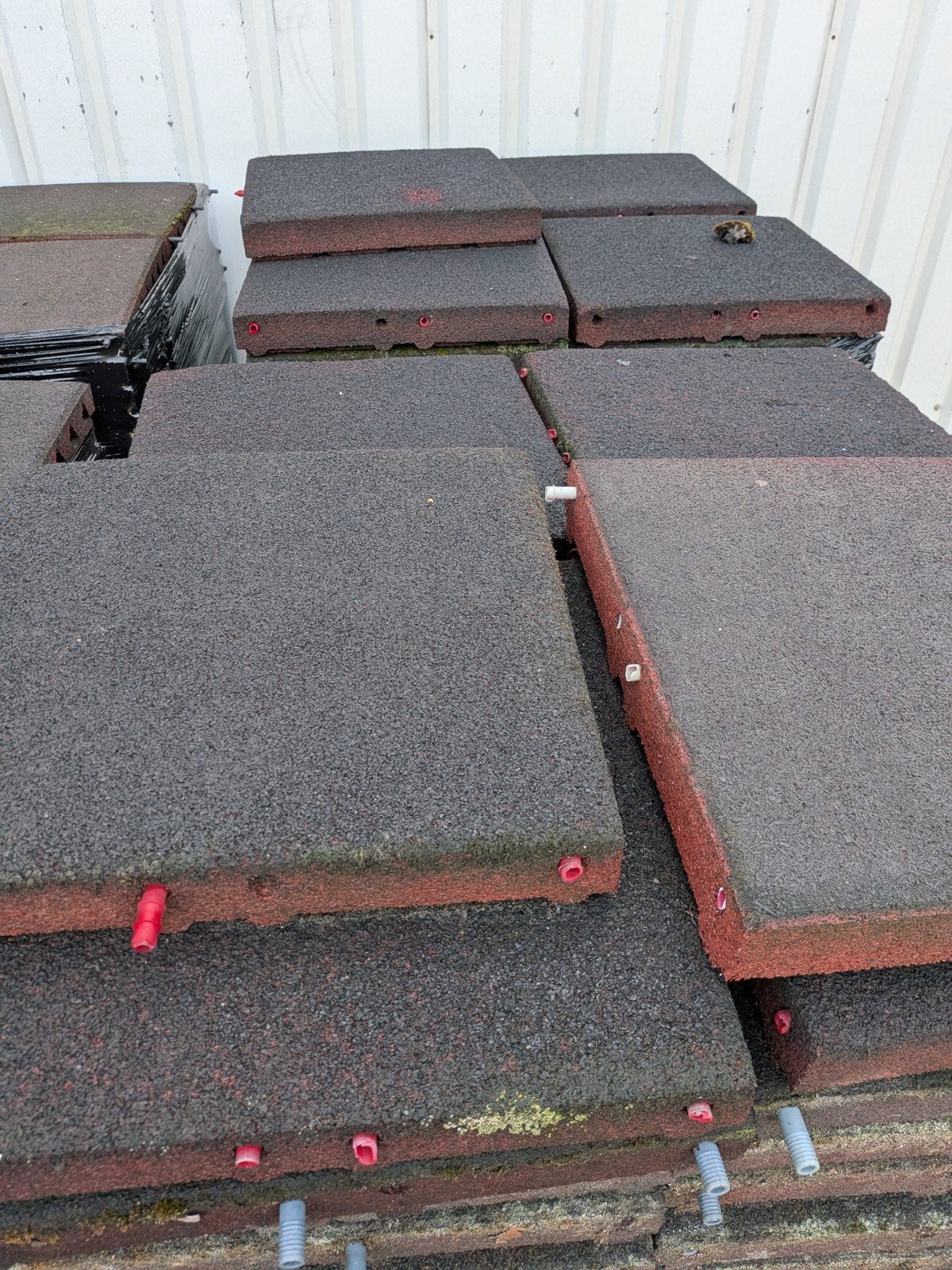 Rubberen tegels 50 x50 x6,5/7 cm, Dieren en Toebehoren, .., .., .., Weidegang