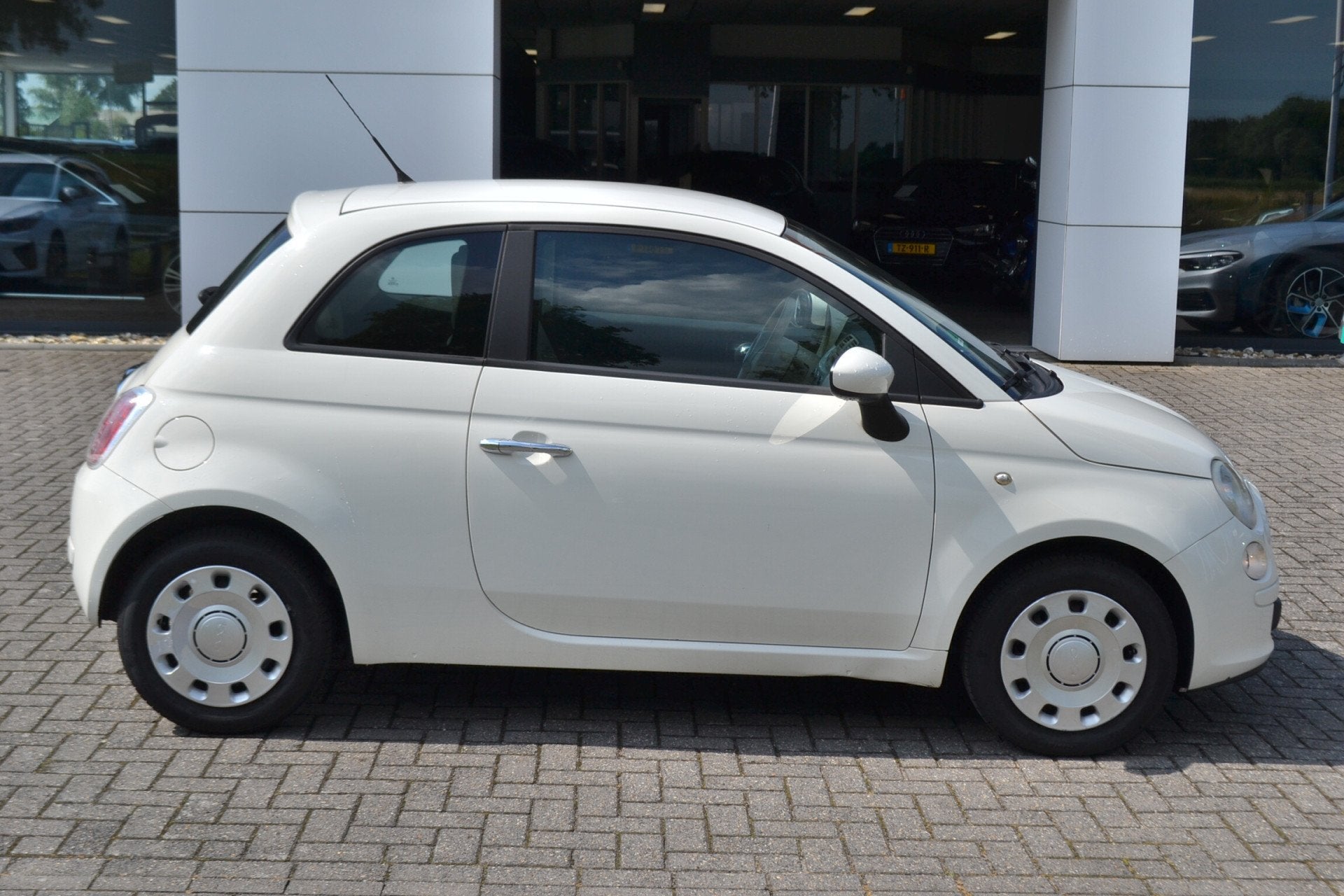 Fiat 500 Airco | Centr-vergr/afst-be | Radio cd | Stuurbekra, Voorwielaandrijving, Stof, Gebruikt, 4 cilinders