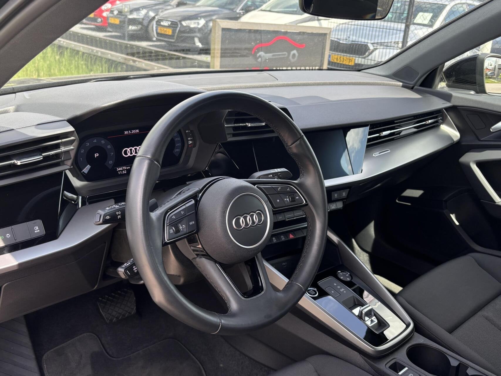 Audi A3 Sportback 30 TFSI Pro Line acc apple carplay, Auto's, Audi, Gebruikt, Euro 6, Zwart, Origineel Nederlands