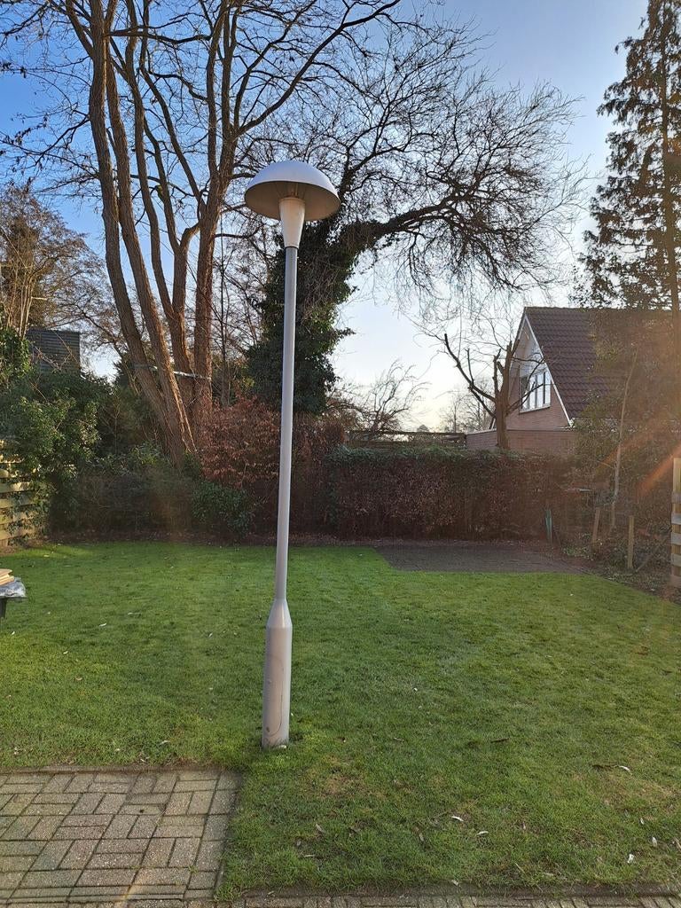 Shell Lantaarnpaal, Gebruikt, Staande lamp, Ophalen of Verzenden, Netvoeding