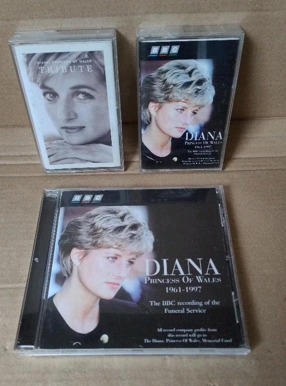 BBC CD recording funeral Prinses Diana + 2 muziekcassettes, 2 t/m 25 bandjes, Overige genres, Ophalen of Verzenden, Zo goed als nieuw
