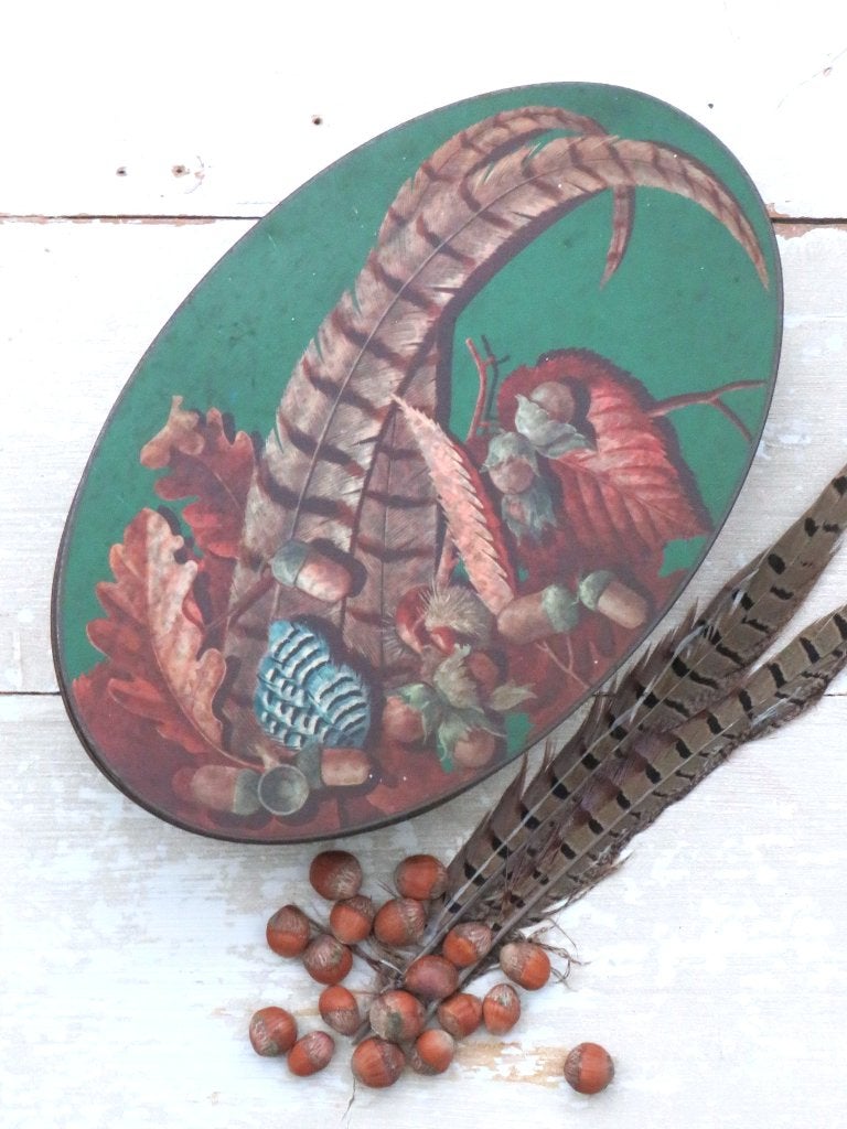 Ovaal chocoladeblik Côte d’Or “Herfst”, Ophalen of Verzenden