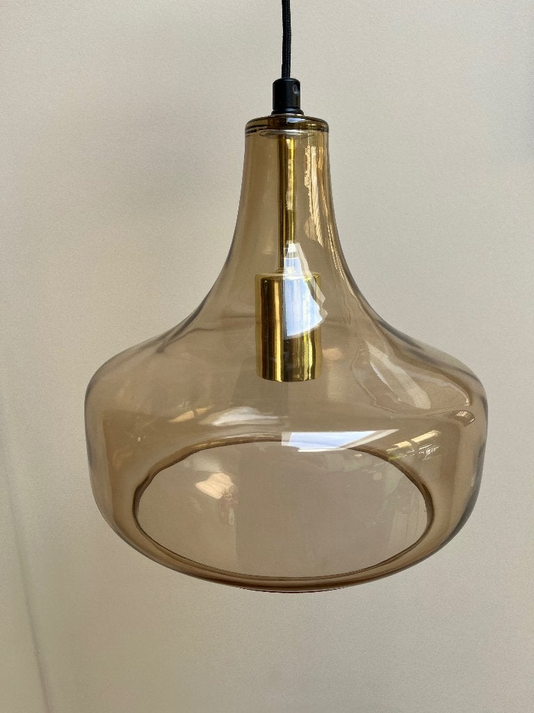 Bloomingville hanglamp, Ophalen, Gebruikt, Glas, E27 (groot)