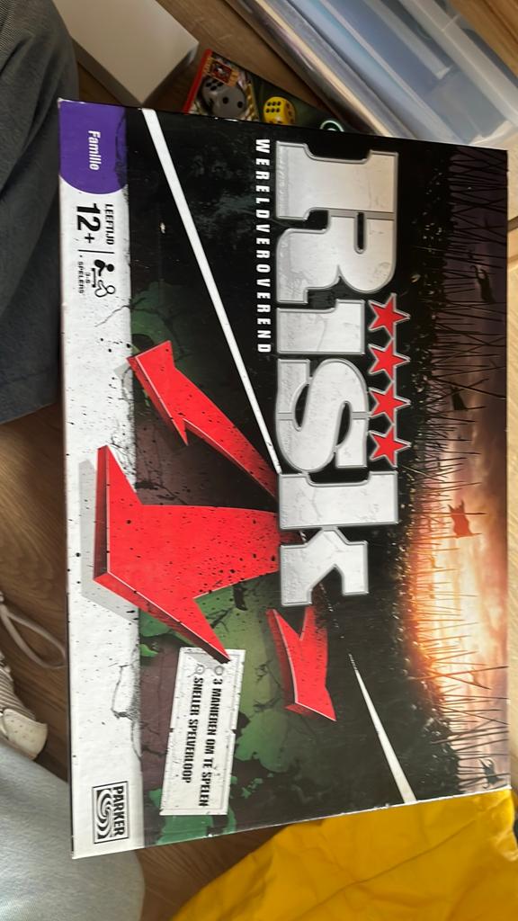Risk, Ophalen of Verzenden, Zo goed als nieuw