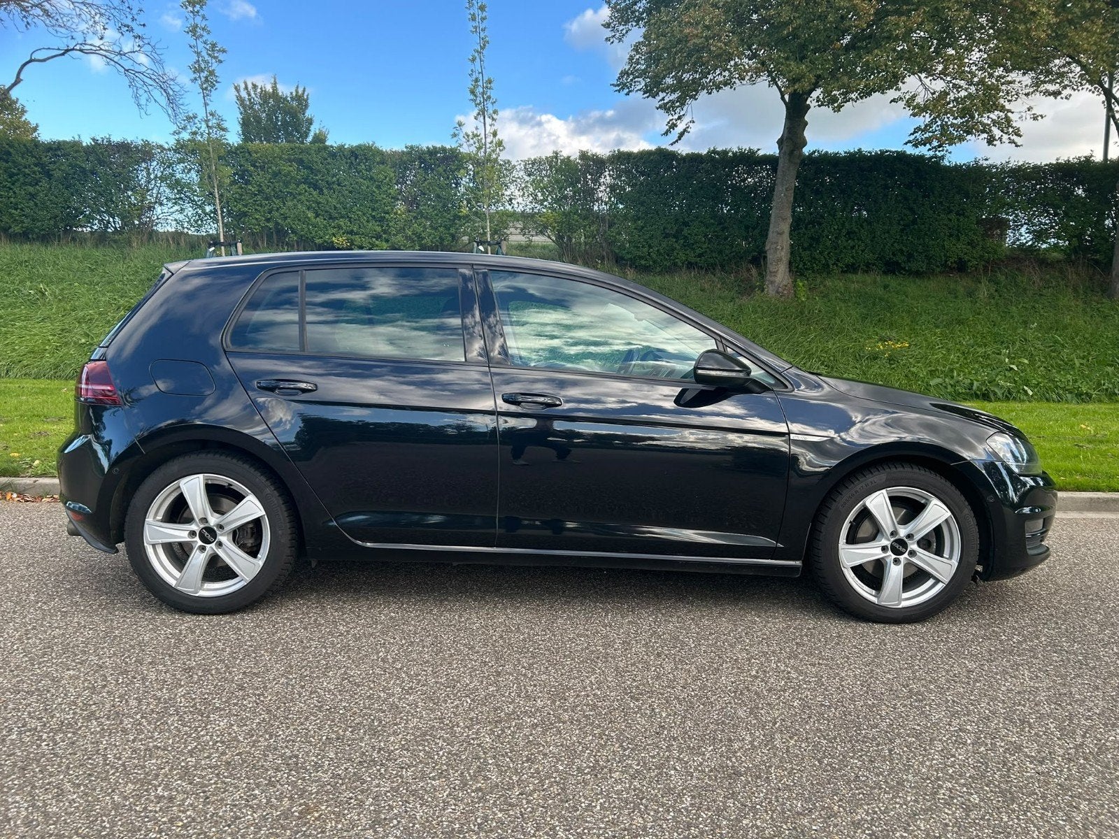 Volkswagen Golf 1.4 TSI 90KW DSG 2014 Zwart, Auto's, 4 cilinders, 1395 cc, 630 kg, Geïmporteerd