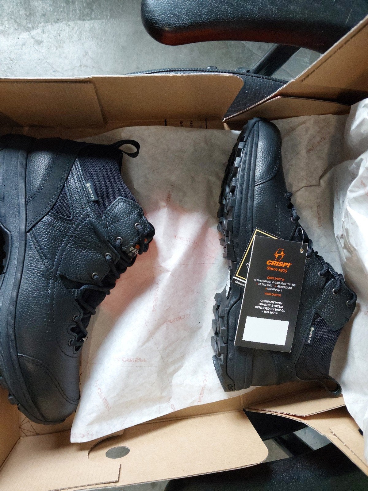 Crispi Spy Low Uni GTX Werk / Wandelschoenen Nieuw in doos, Ophalen of Verzenden, Nieuw, Schoenen