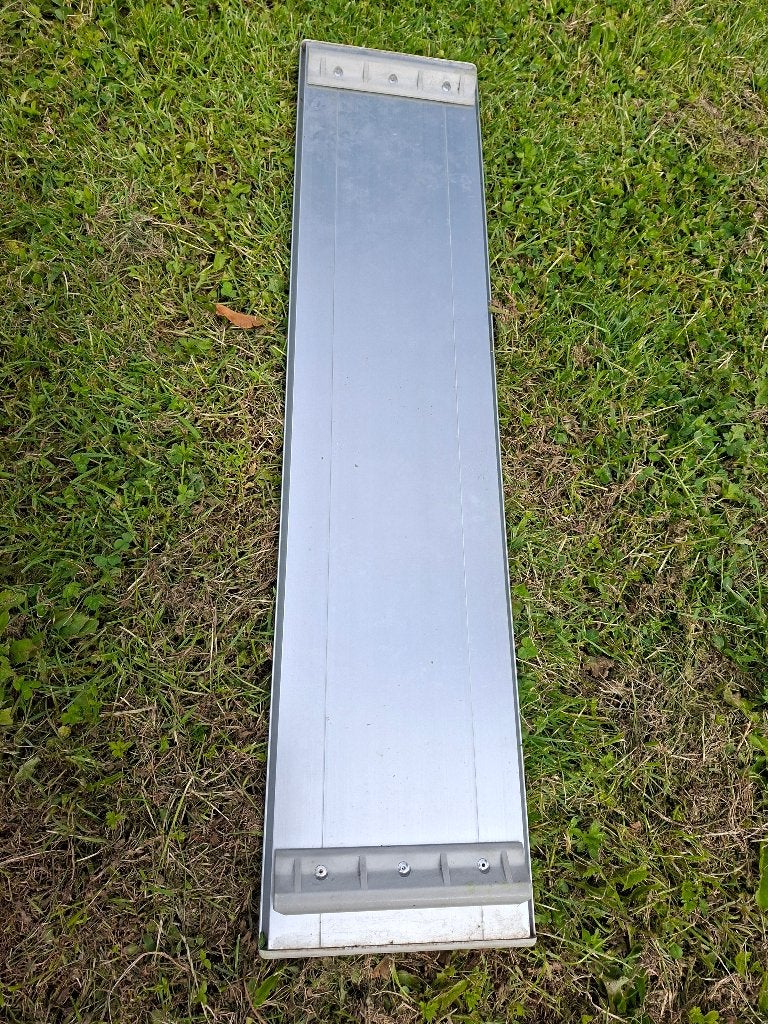Aluminium bankje voor rubberboot