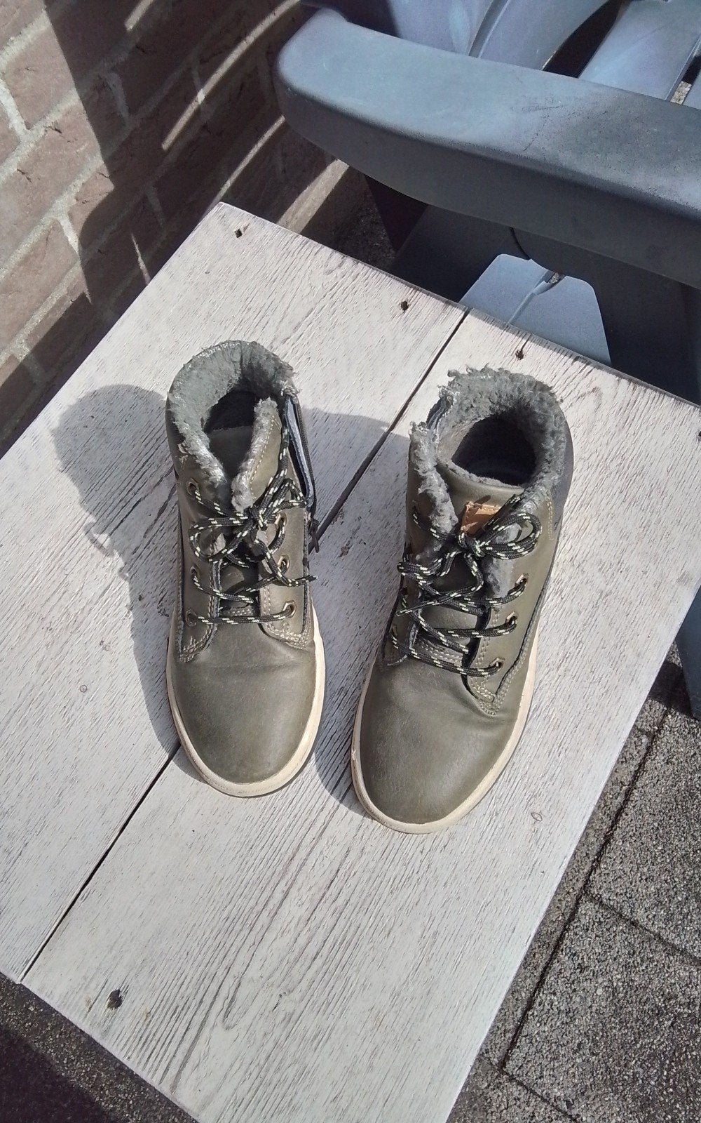 Hoge jongensschoenen,  maat 31., Ophalen of Verzenden, Zo goed als nieuw, Meisje, Laarzen