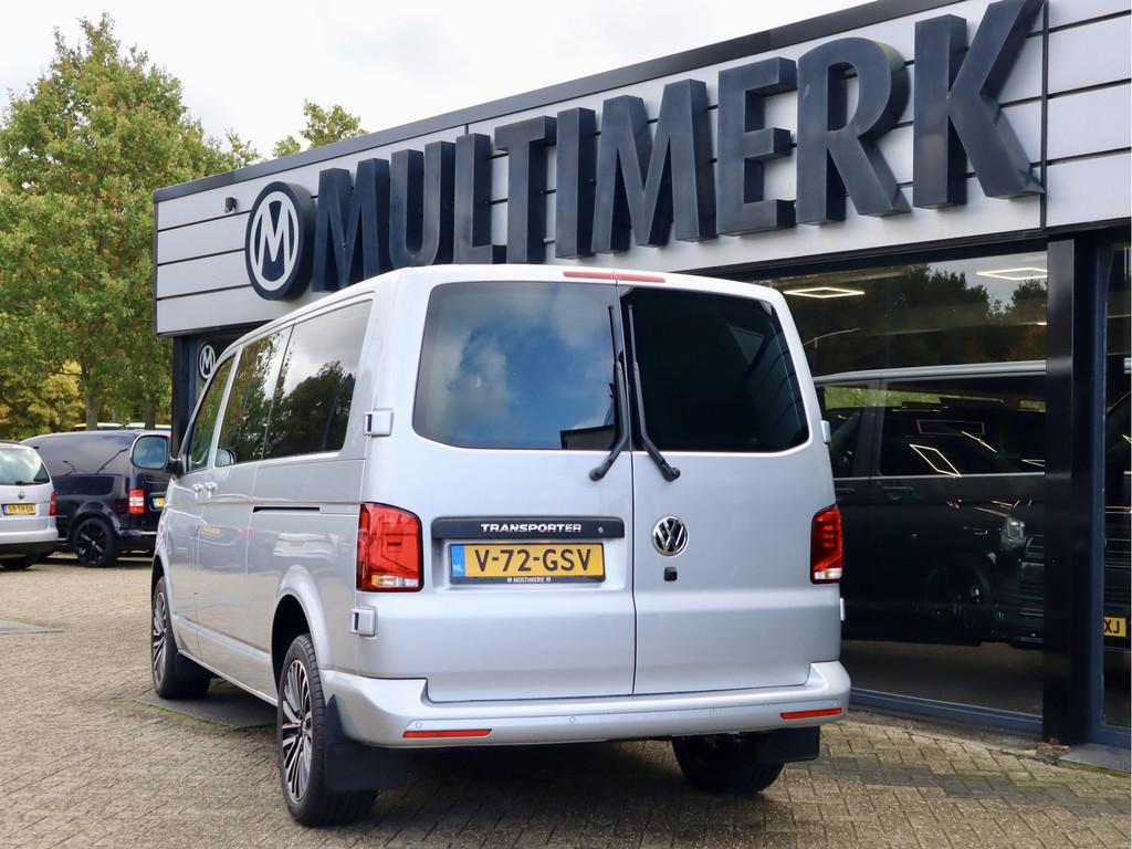 Volkswagen Transporter 2.0 TDI DSG BULLI DUBBELE CABINE 2X S, Auto's, Gebruikt, Euro 6, 4 cilinders, Volkswagen