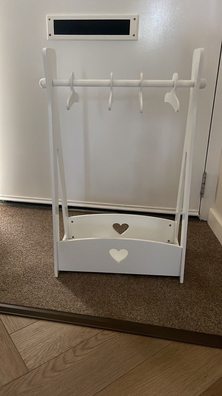 Poppen kleding rek, Ophalen, Zo goed als nieuw, Babypop