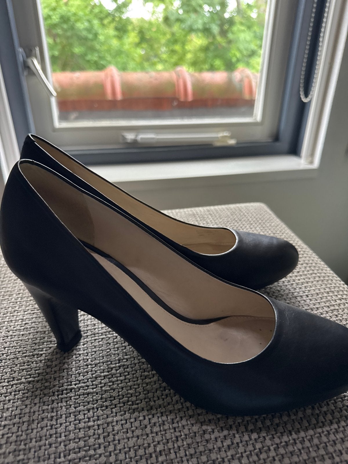 Zwarte Geox pumps maat 41, Ophalen of Verzenden, Gedragen, Zwart, Pumps