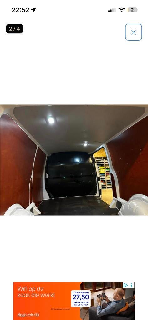 Plafond platen set Volkswagen Transporter T6 (ook T5), Ophalen, Gebruikt, Bumper, Volkswagen