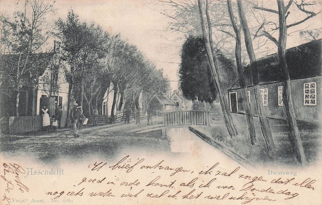702-131-053 Assendelft, Verzenden, Voor 1920, Noord-Holland