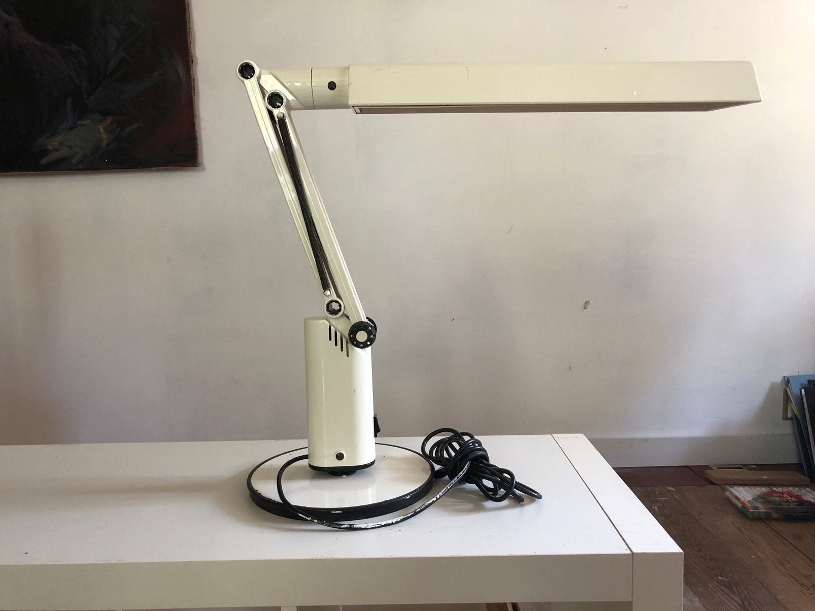 Architecten Lamp / Lucifer (wit), Ophalen, Bureaulamp, Wit, Zo goed als nieuw