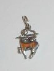 Hanger Boogschutter zilver, Overige voorstellingen, Verzenden, Zo goed als nieuw, Zilver