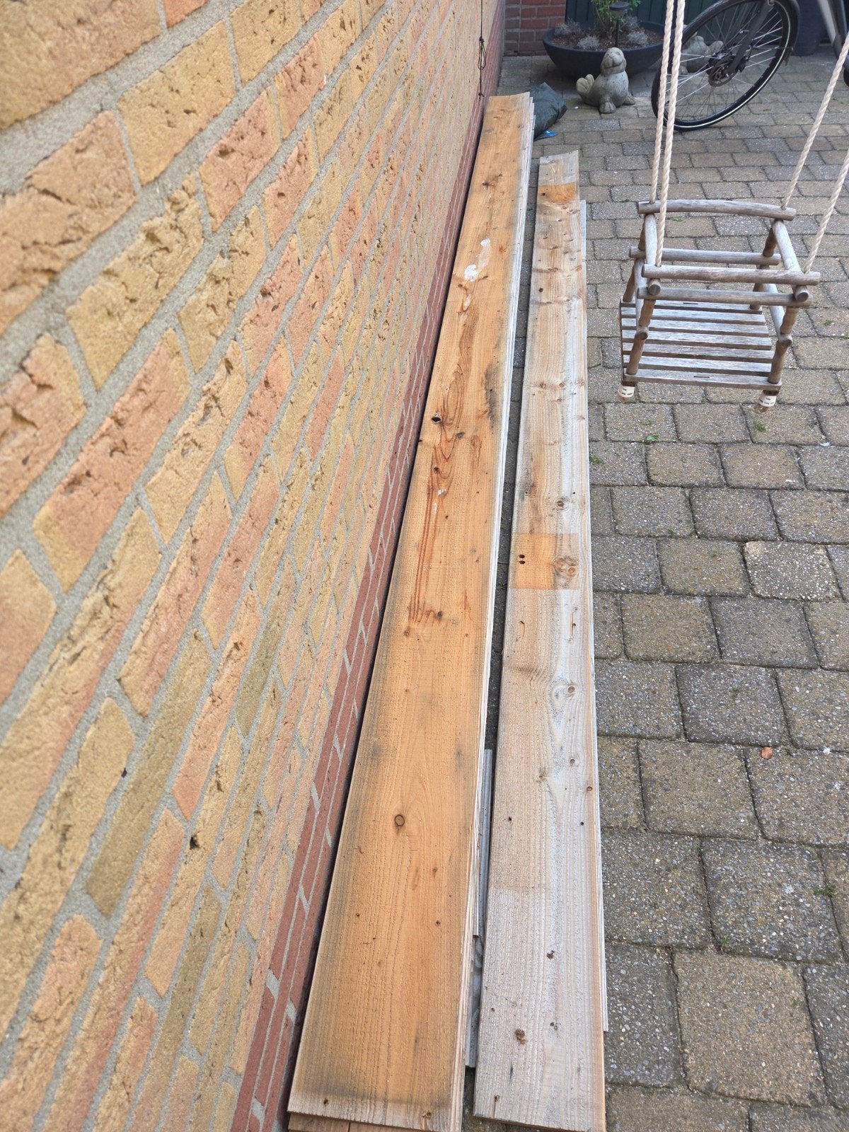 douglas planken, Gebruikt, Minder dan 25 mm, Ophalen of Verzenden, Plank