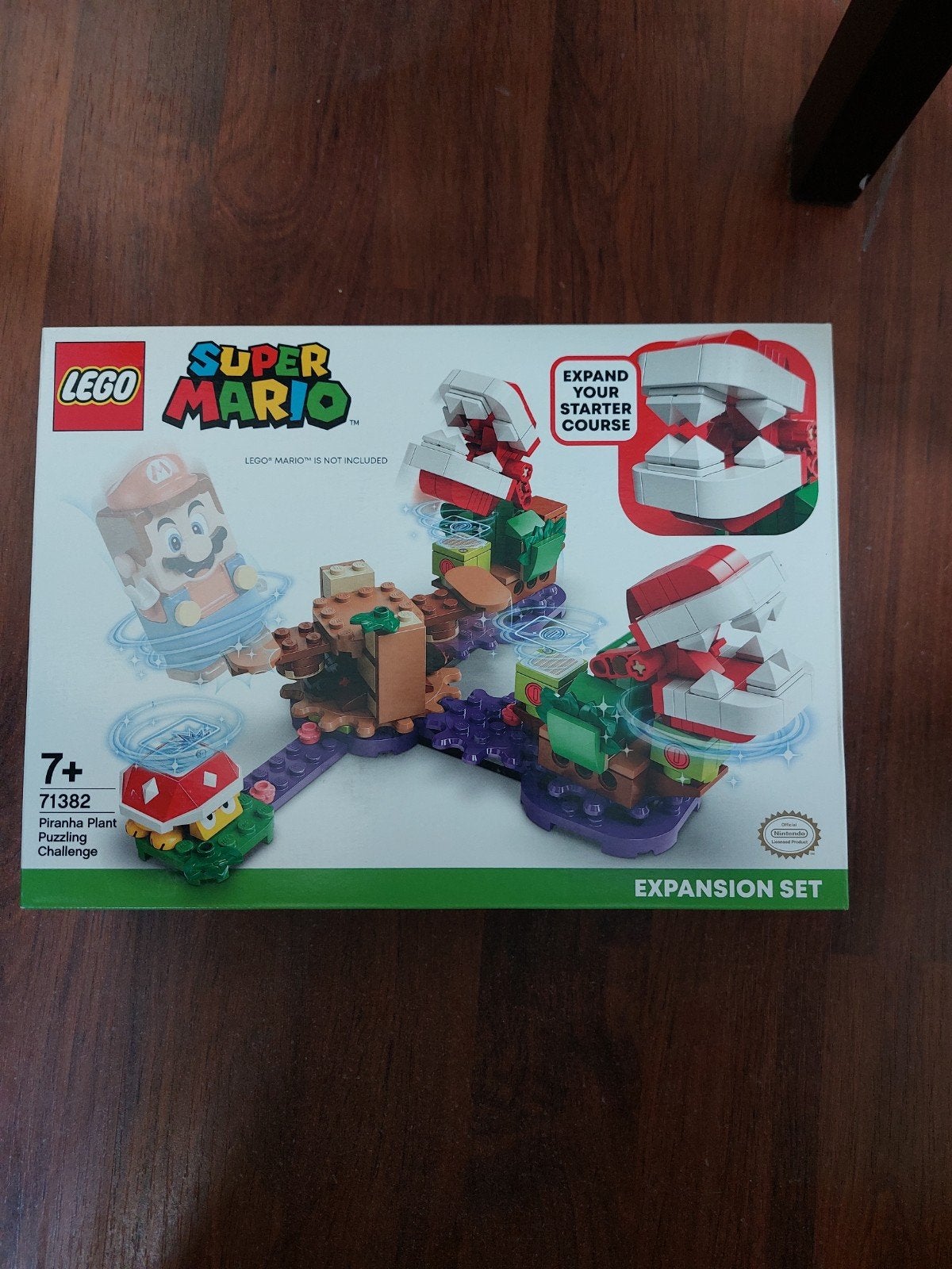 LEGO Super Mario Piranha Plant Power Slide Uitbreidingsset, Ophalen of Verzenden, Nieuw, Overige merken