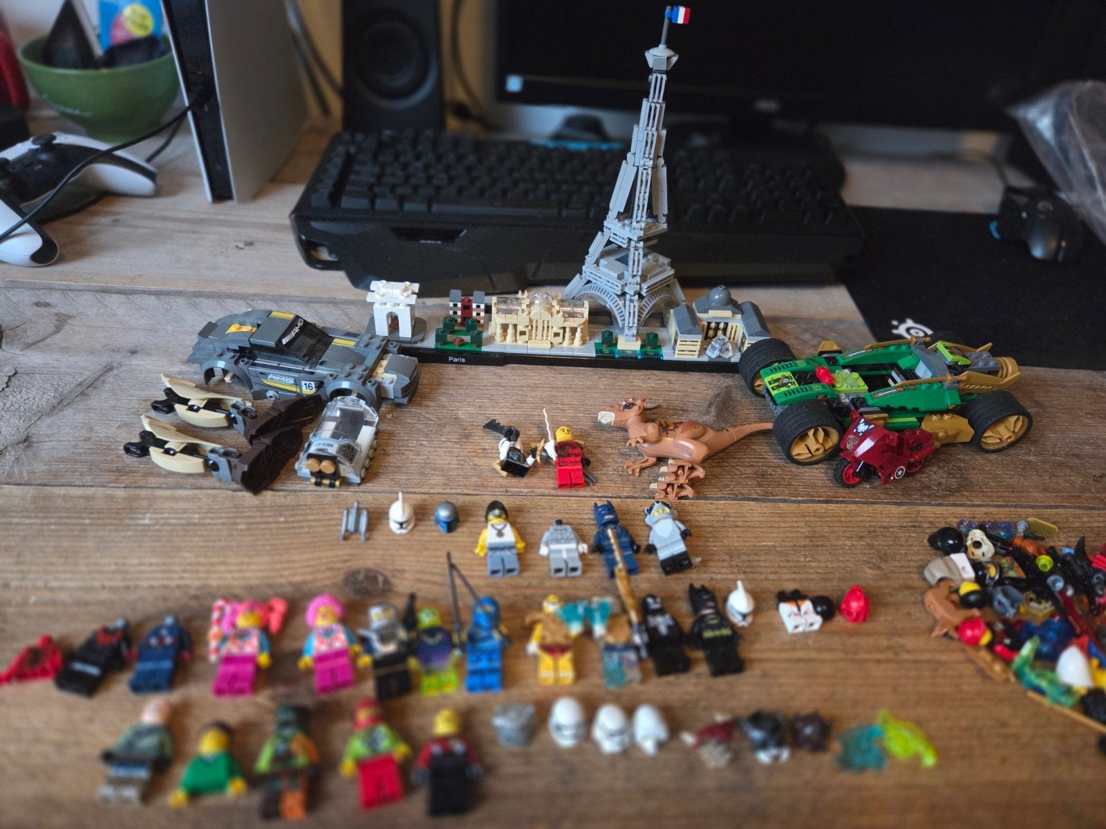 Grote LEGO collectie: Parijs, voertuigen en minifiguren, Ophalen of Verzenden, Gebruikt, Overige merken