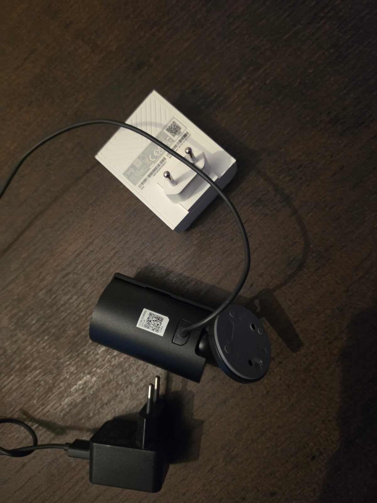 Ring Stick Up Cam beveiligingscamera zwart + voeding/adapter, Ophalen of Verzenden