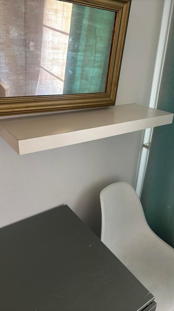 Wandplank wit ikea, Ophalen, Zo goed als nieuw