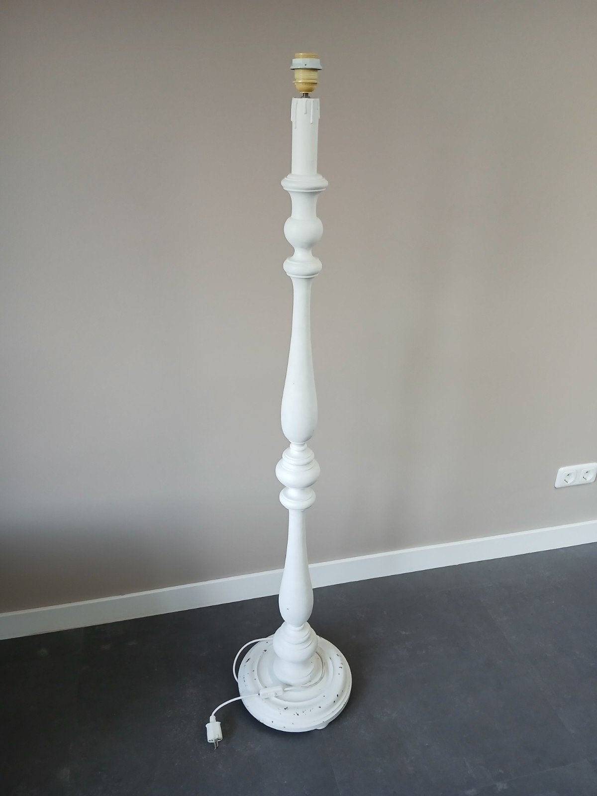 Lampenvoet, Ophalen, Gebruikt, Hout, 150 tot 200 cm