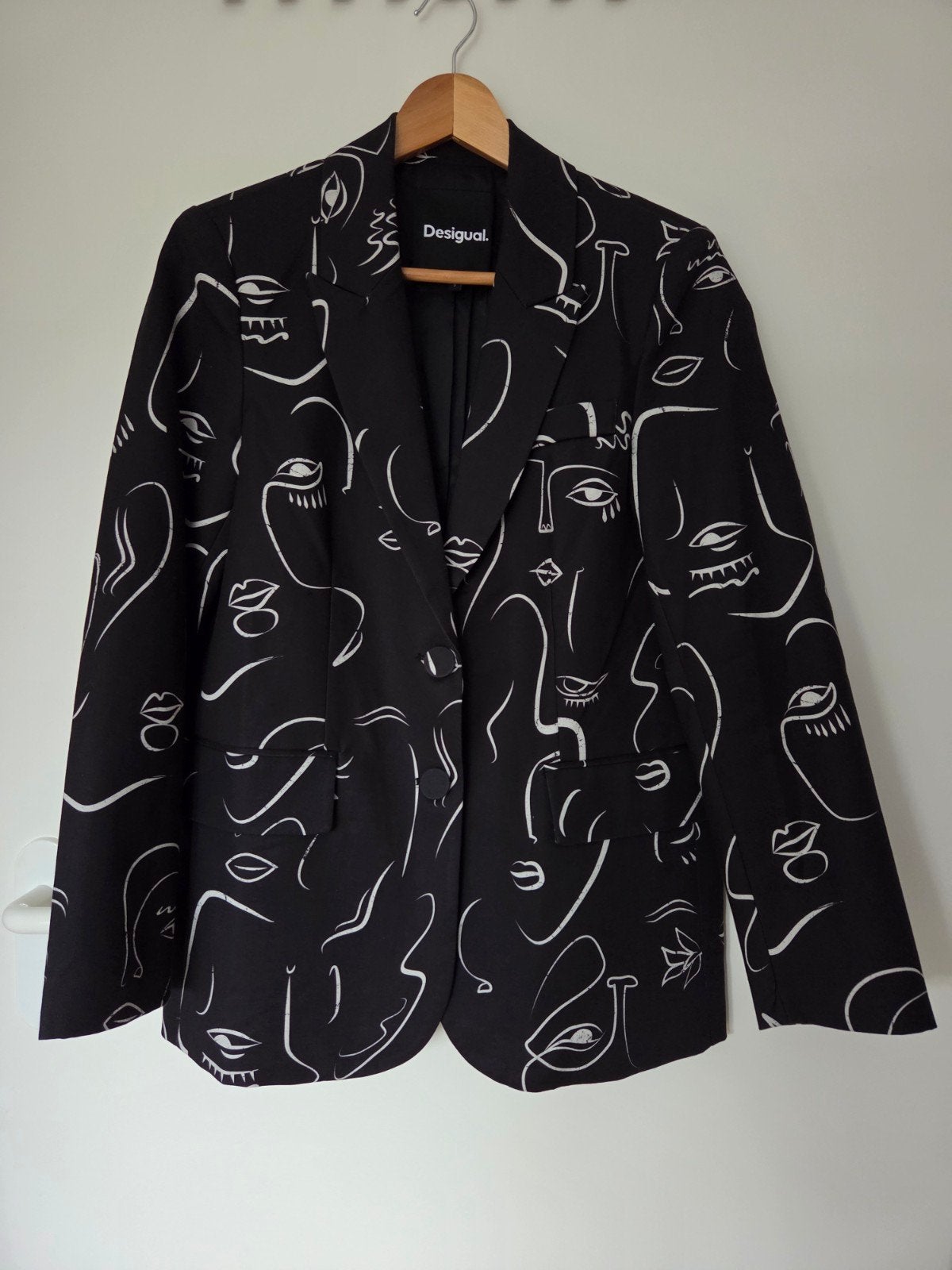 Desigual Oversized Blazer - nieuw - maat S, Zwart, Nieuw, Ophalen of Verzenden, Jasje