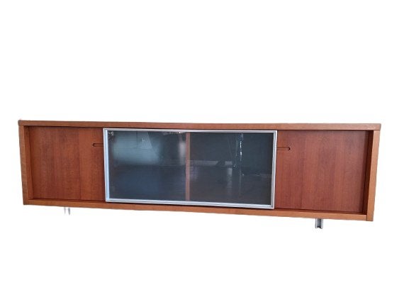 poliform dressoir - italiaans design, Glas, 200 cm of meer, 50 tot 75 cm, Ophalen