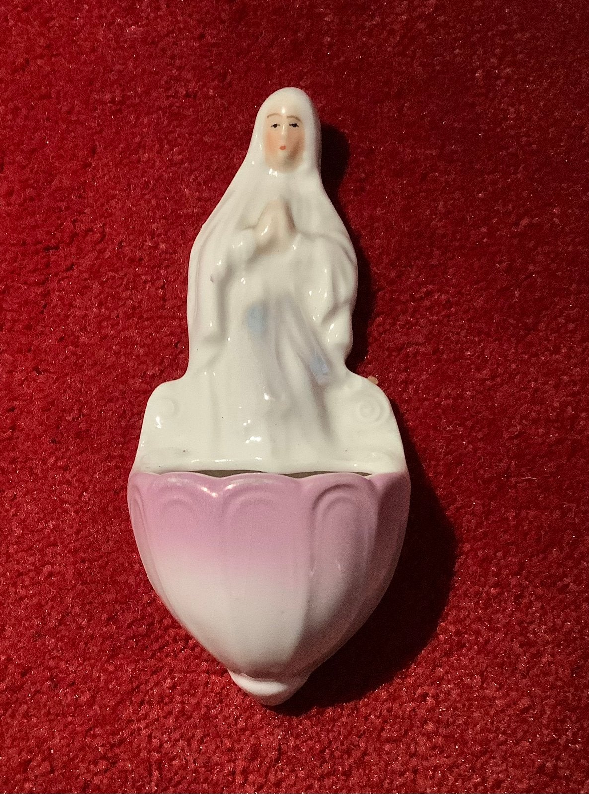 Wijwaterbakje ❤️Maria met gevouwen handen, Ophalen of Verzenden