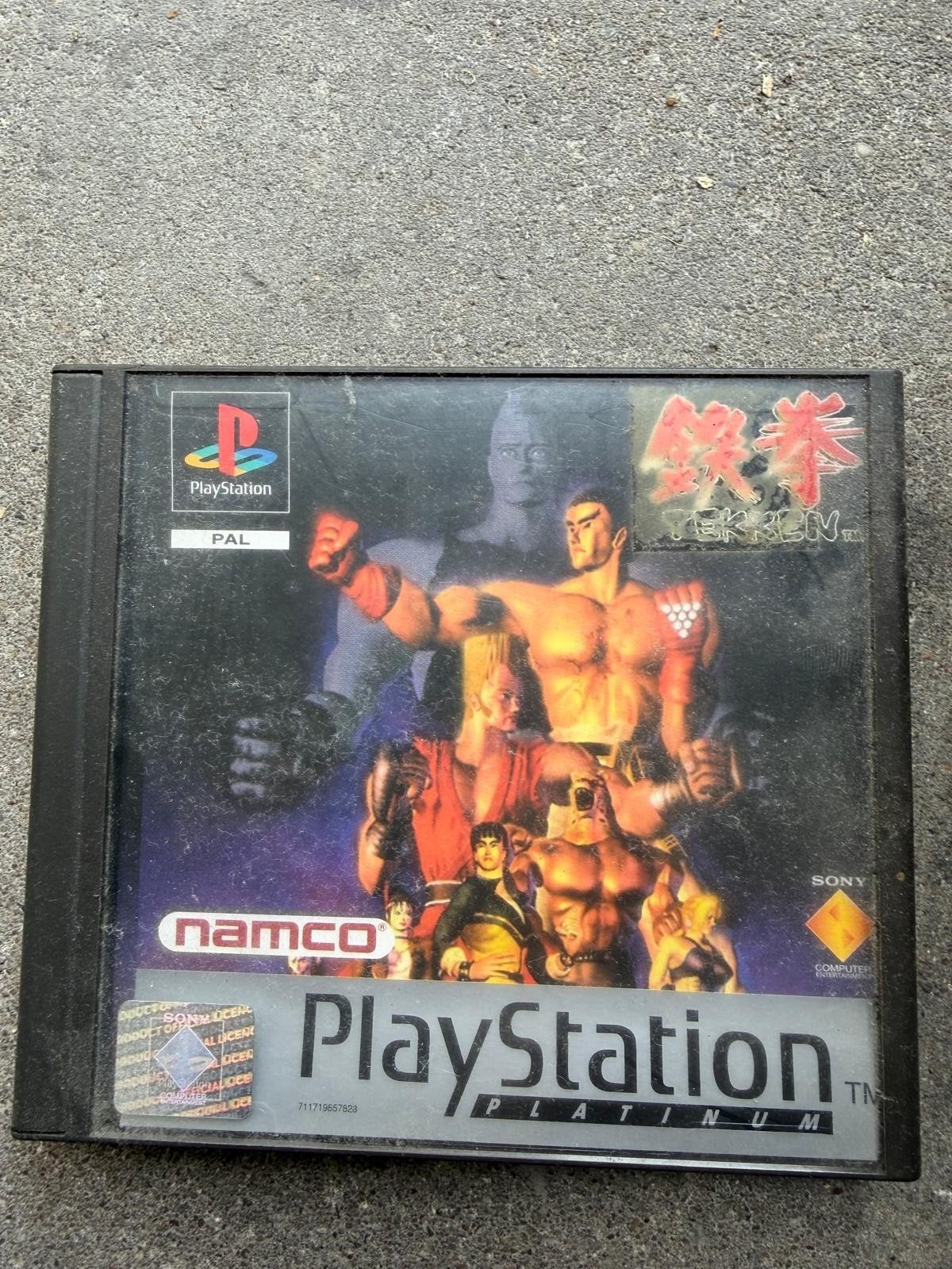 Tekken 1 PlayStation 1 Platinum Edition, Ophalen, Gebruikt, Vechten, 2 spelers
