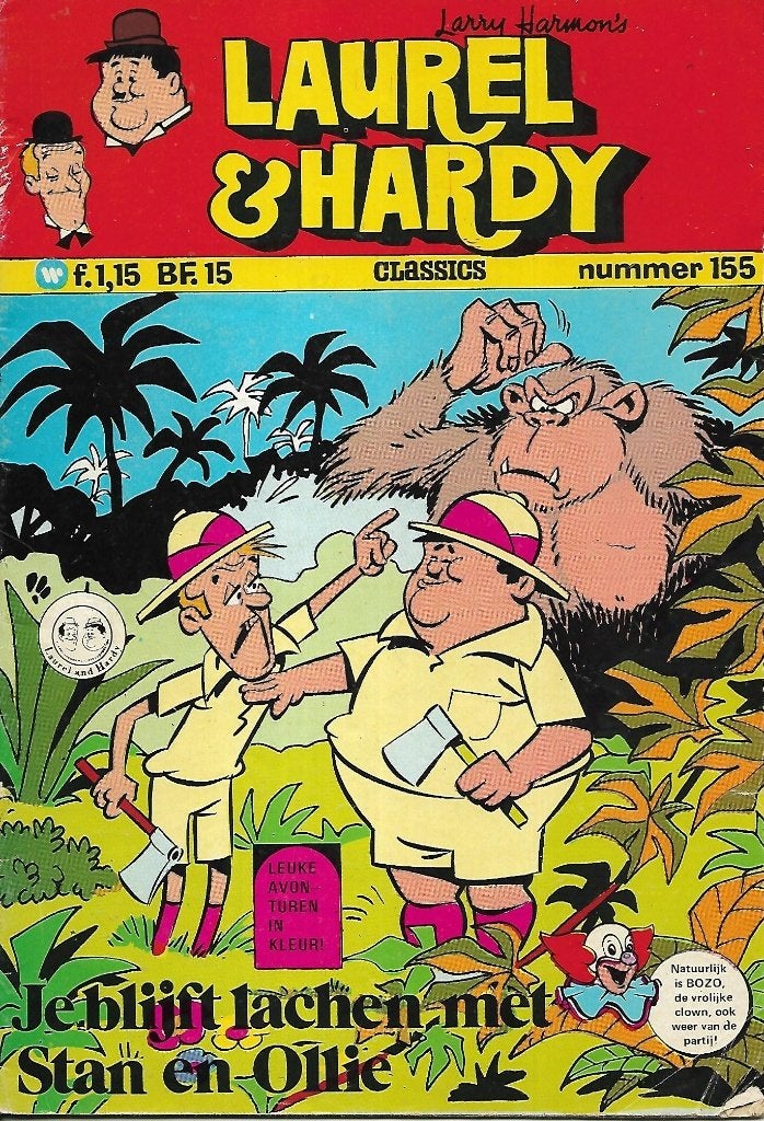 Laurel & Hardy - Je blijft lachen met Stan en Ollie, Eén comic, Ophalen of Verzenden, Gelezen, Amerika