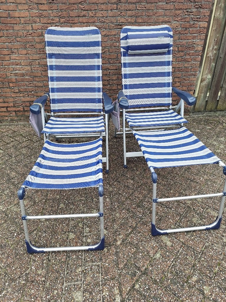 campingstoelen, Caravans en Kamperen, Ophalen, Gebruikt, Campingstoel