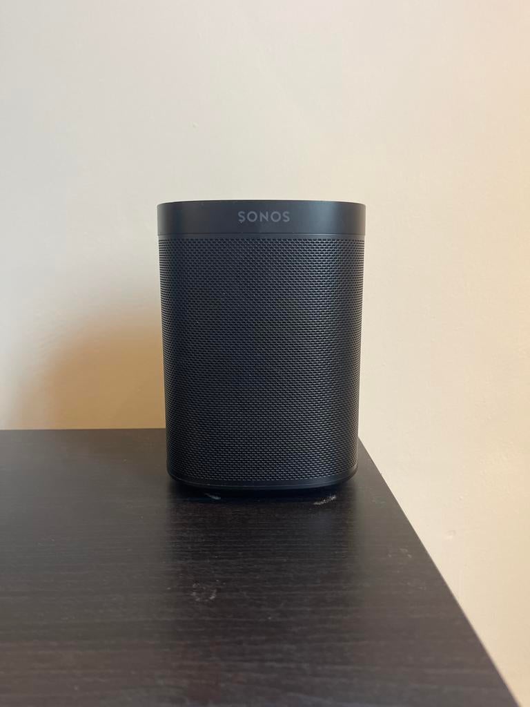 Sonos One Gen 2 - Compacte Smart Speaker met Topgeluid, Audio, Tv en Foto, Luidsprekers, Overige typen, Ophalen of Verzenden, Zo goed als nieuw